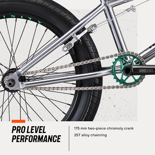 Mongoose Legion L500 Freestyle BMX Bike 20-Inch Silver