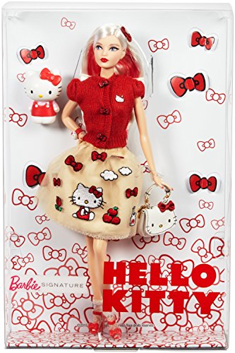 Barbie Hello Kitty Fashion Doll Red