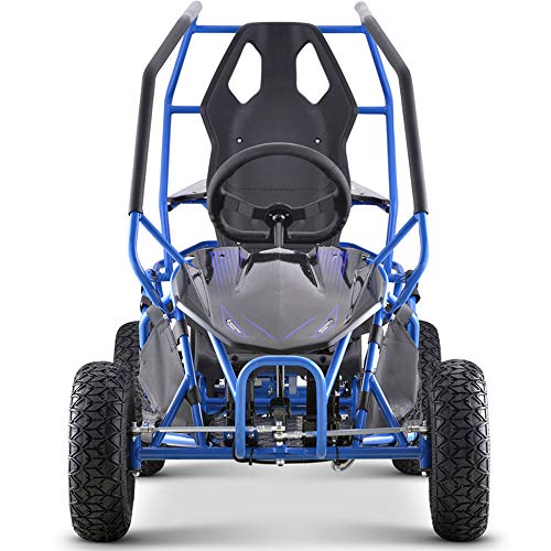MotoTec Kids Electric Go Kart Maverick 1000w Black