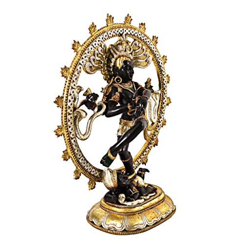 Design Toscano Dancing Shiva Cosmic Energy Idol Statue 48 Inch Bronze Finish