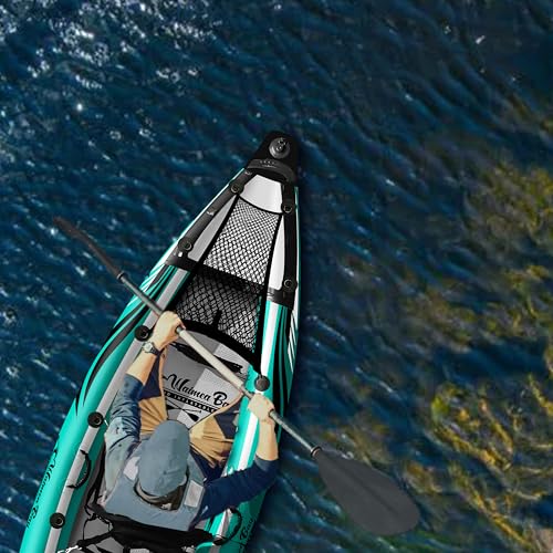 Waimea Bay Rigid Inflatables Explorer 1 Seater Inflatable Fishing Kayak Multicolor