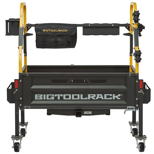 Bigtoolrack Mobile Work Station Counter-Weight and Storage Attachment Orange