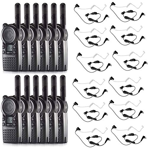 SR-Moto CLS1110 Radios with HKLN4601 Surveillance Headsets 12 Pack