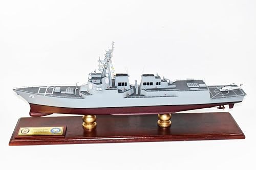 Squadron Nostalgia LLC USS Daniel Inouye (DDG-118) 24-Inch Mahogany Model