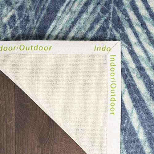 Waverly Sun N' Shade Indoor/Outdoor Area Rug Navy 10' x 13'
