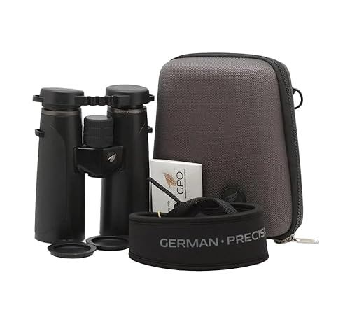 GPO German Precision Optics Passion HD 15x50HD Binocular Charcoal Black