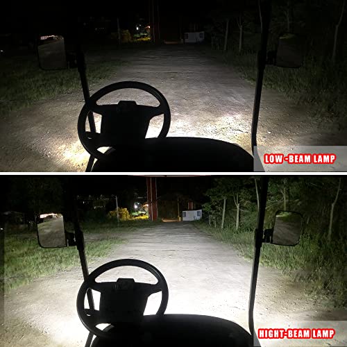 NOKINS Golf Cart LED Light Kit for Club Car Precedent - For Club Car Precedent Golf Cart