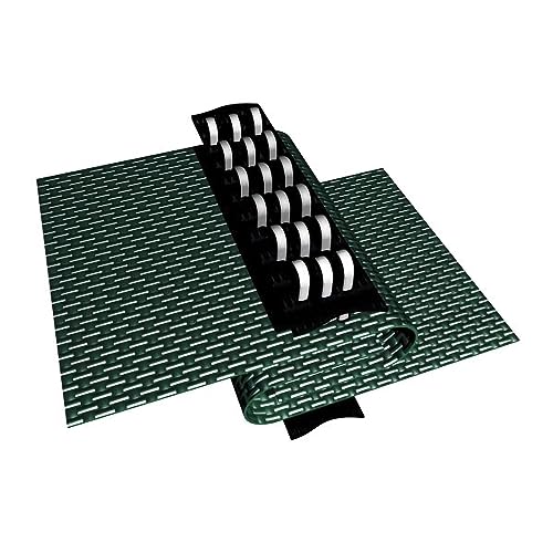 Blue Wave Rectangular In Ground Pool Safety Cover with Center Step Blue