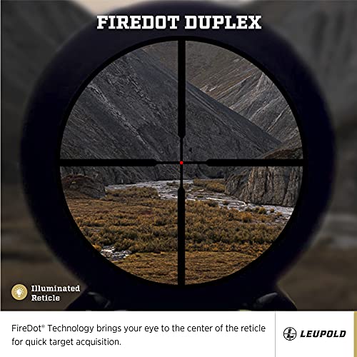 Leupold VX-5HD 3-15x44 CDS-ZL2 Side Focus Illum. FireDot Duplex Reticle Riflescope