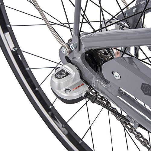 ROYCE UNION RMX 700c Mens 3-Speed Commuter Bike Gray