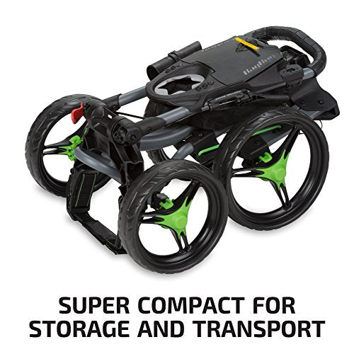 Bag Boy Quad XL Golf Cart Matte Black/Red