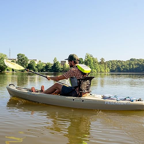 Perception Kayaks Pescador Pro 10 Sit on Top Fishing Kayak Fossil Tan