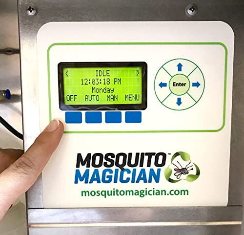 Sprinkler Magician Mosquito Killer Machine Dual Reservoir Stainless Steel
