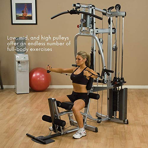 Body-Solid Powerline P2LPX210 Home Gym Equipment with Leg Press Silver / Black