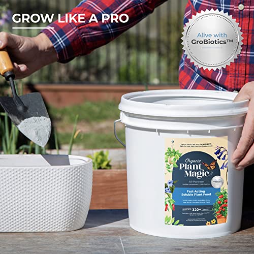 Organic Plant Magic Truly Organic™ Fast-Acting Soluble Plant Food 20 lb Bucket
