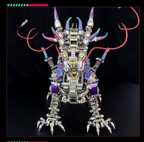 Inkist 3D Metal Chinese Dragon Puzzle Kit 2030PCS