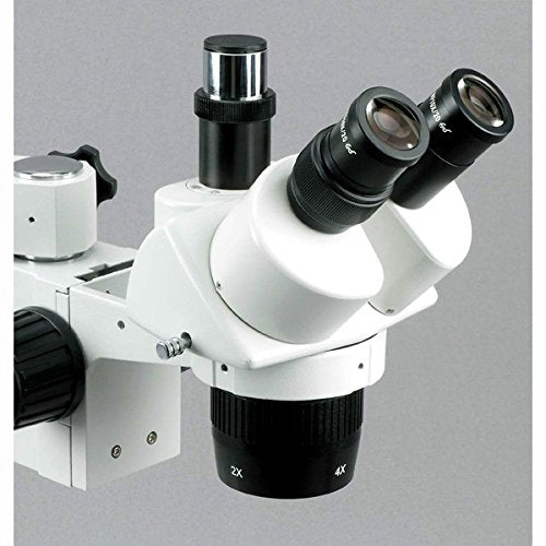 AmScope Trinocular Stereo Microscope 20X-60X Clear