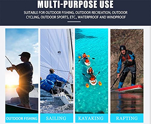 Mookta Waterproof and Breathable Dry Suit for Men Blue