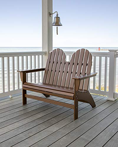 Polywood Vineyard Bench Tangerine