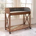 Park Hill Collection Zinc Top Potting Table Natural Finish