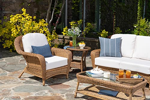 Tortuga Outdoor Sea Pines 6-Piece Sofa Seating Conversation Set Mojave