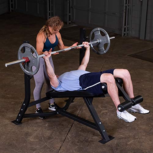 Body-Solid ProClubline SODB250 Olympic Decline Bench Black