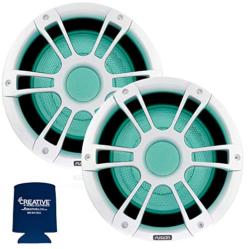 Skyvov Fusion 2 10" 600 Watt Signature Series Marine Subwoofer with CRGBW White