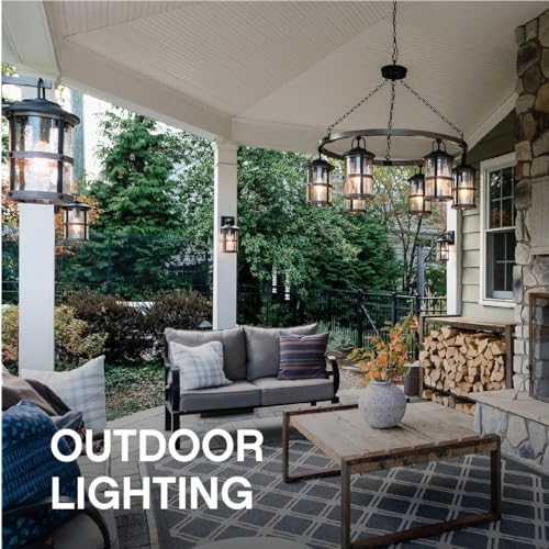 Hinkley Anchorage Large Outdoor Lantern - Aluminum, Clear Glass, Aged Zinc Finish