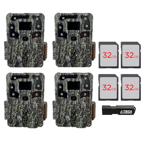 Generic Browning Strike Force Pro X 1080 Trail Game Camera Bundle with 32GB Memory Cards and J-TECH Card Reader 24MP