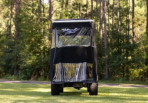 RED DOT Premium Golf Cart Enclosure EZGO Express S4 Elite Black