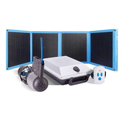 Bixpy K-1 Outboard Kit with SUN80 Solar Panel Blue