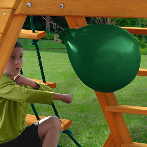 Gorilla Playsets High Point Wood Swing Set Amber