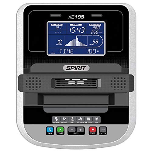 Spirit Fitness XE195 Elliptical Black