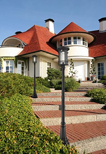Z-Lite 1 Light Outdoor Post Mounted Fixture Oil Rubbed Bronze