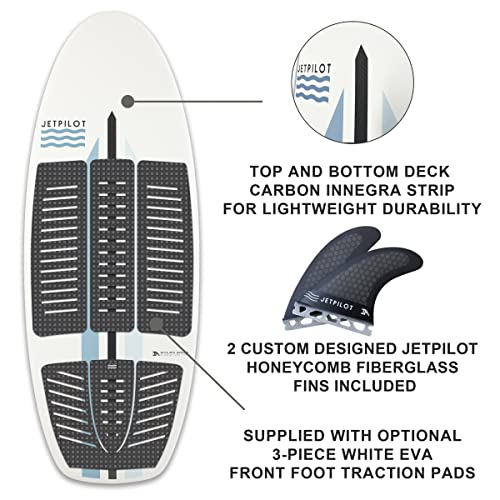 Jet Pilot Dylan Ayala Pro Model Wake Surfboard White