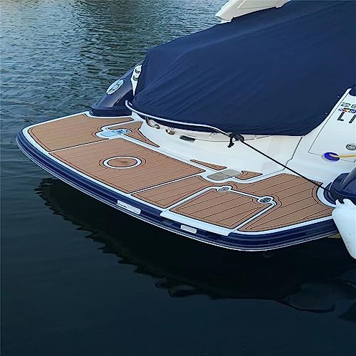 Generic Boat EVA Faux Teak Decking Floor Mat - Multiple Color Options