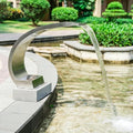 PONDO 304 Stainless Steel Swimming Pool & Garden Cascade Waterfall Fountain Brushed Finishing New