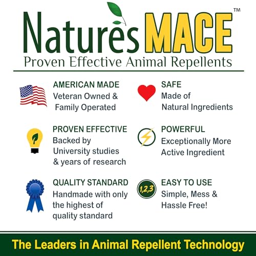 Nature's MACE Snake Repellent Granules 125 lbs Red