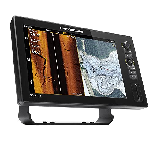 Humminbird SOLIX 12 Chirp MEGA SI+ G3 CHO Fish Finder Control Head Black