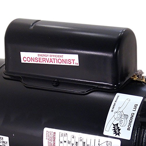 AO Smith 2.5 HP 3450RPM 56J Frame Swimming Pool Pump Motor Black