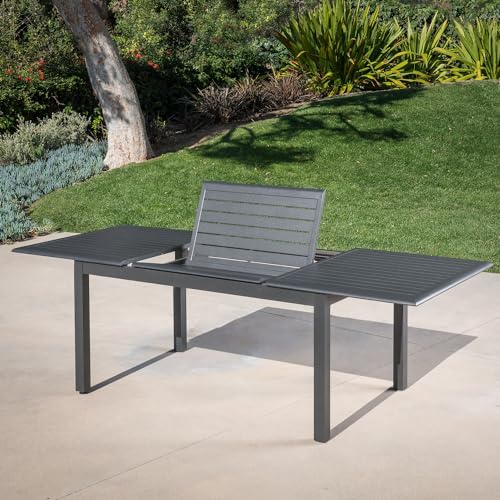 Hanover Cameron 11-Piece Modern Outdoor Dining Set White
