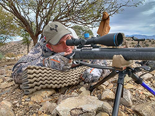 Huskemaw Optics 5-20x50mm Blue Diamond Rifle Scope with Huntsmart Reticle Matte Black