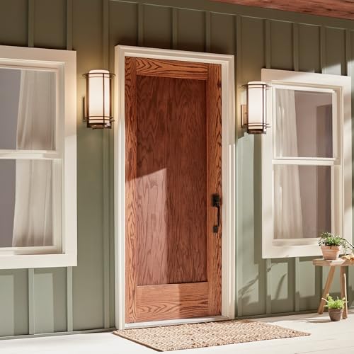 Kichler Pacific Edge 16" 1 Light Outdoor Wall Light Architectural Bronze