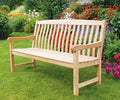FurnitureOutlet 5 Feet Grade-A Teak Wood Outdoor Patio Bench Wood Teak