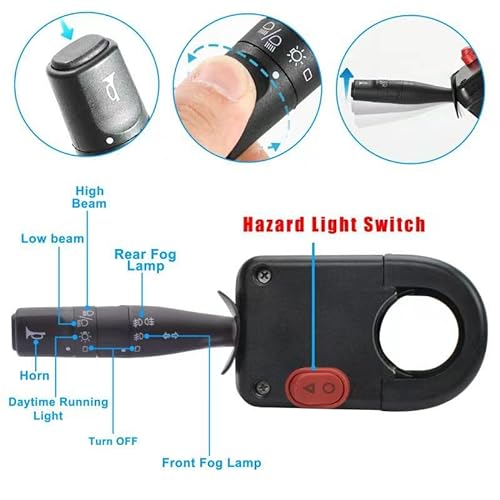 NOKINS Golf Cart LED Light Kit for Club Car Precedent - For Club Car Precedent Golf Cart