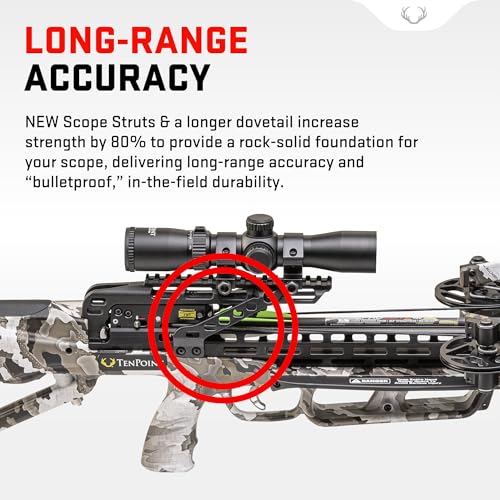 TenPoint Viper 430 Crossbow Vektra - 430 FPS with RangeMaster 100 Scope & ACUslide