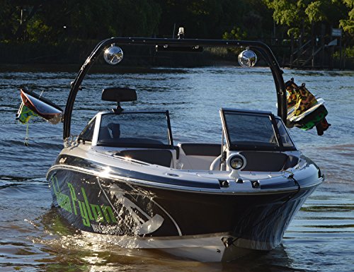 Reborn Tower Universal Wakeboard Boat Tower Black