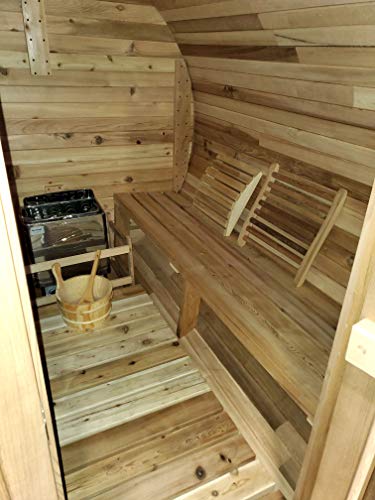 SymbolicSpas Canadian Redwood Cedar Outdoor Sauna