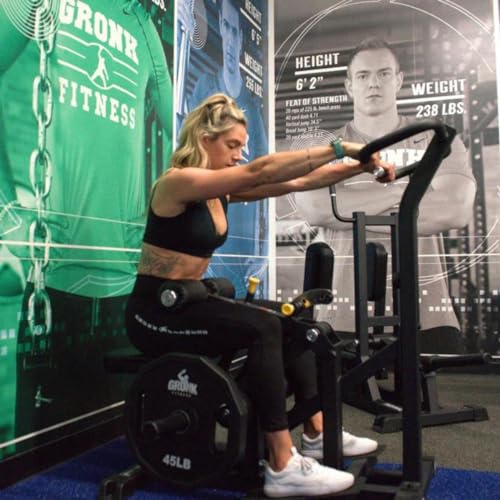 Gronk Fitness Vertical Hip Thrust Machine Plate Loaded Sissy Squat