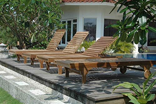 Anderson Teak Capri Sun Lounger 4-Piece Set